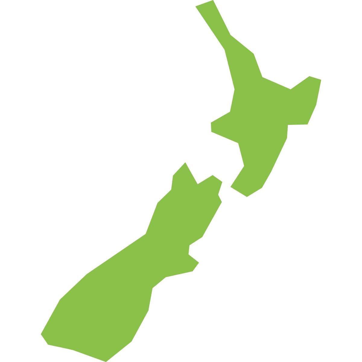 Žemėlapis naujosios zelandijos png